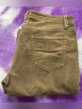 Eddie Bauer Tan Corduroy Petite Pants